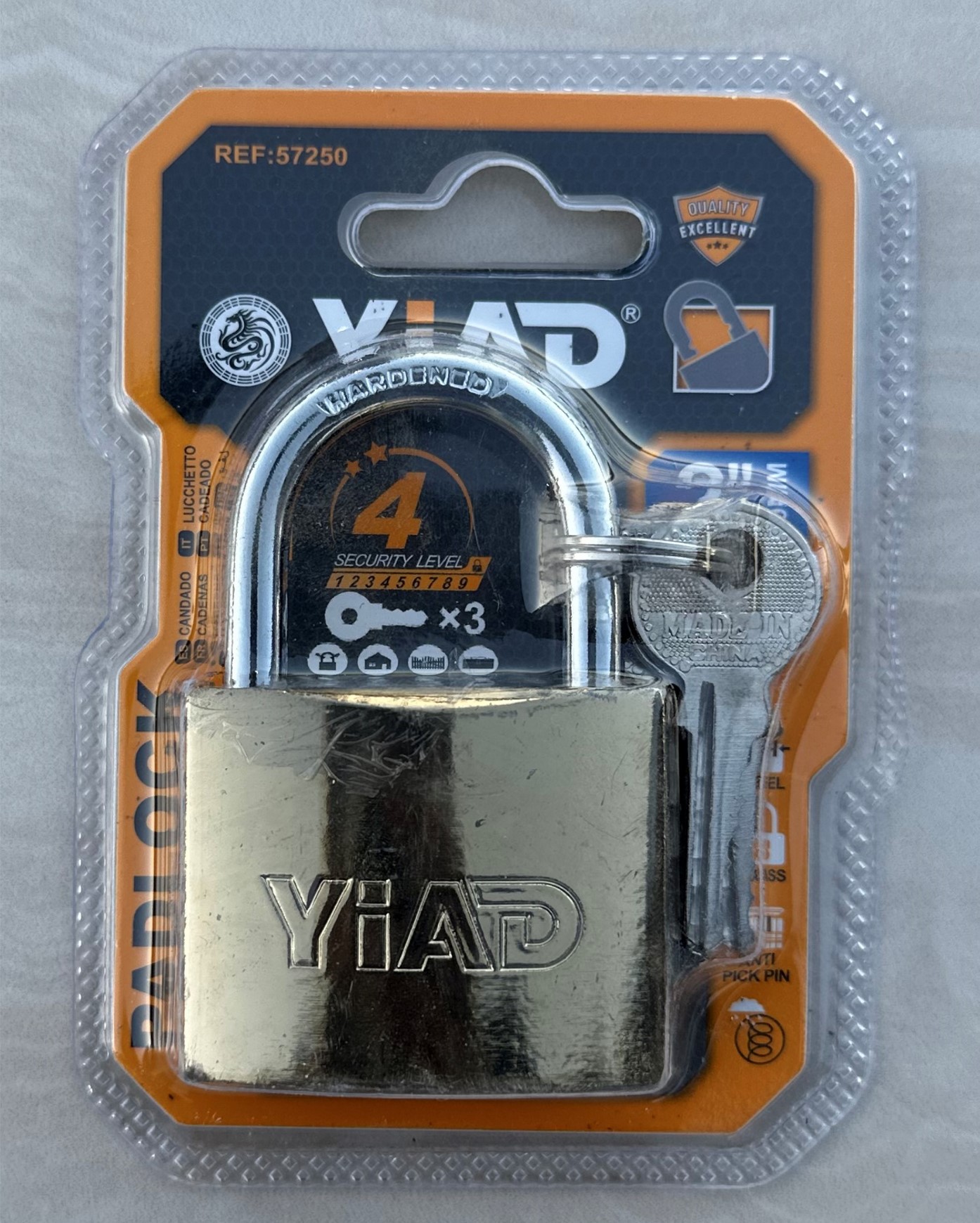 Yiad Padlock 50mm